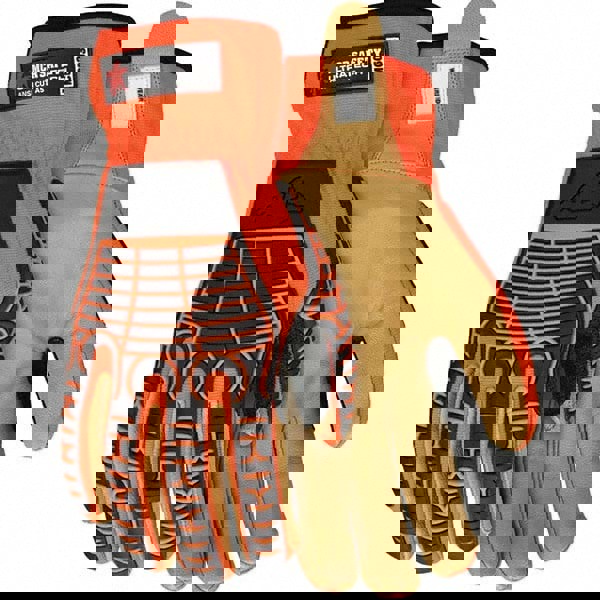 Cut & Abrasion-Resistant Gloves: Size XL, ANSI Cut A5, Dyneema